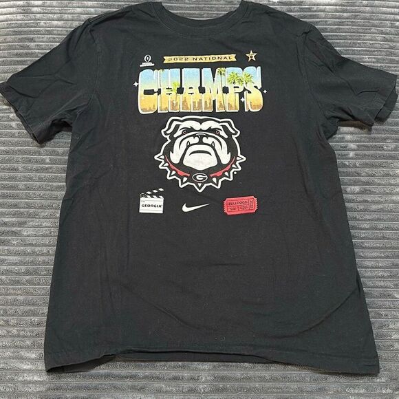 Nike Georgia Bulldogs College Football Playoff 2022 National Champions Local T-S - Picture 3 of 8